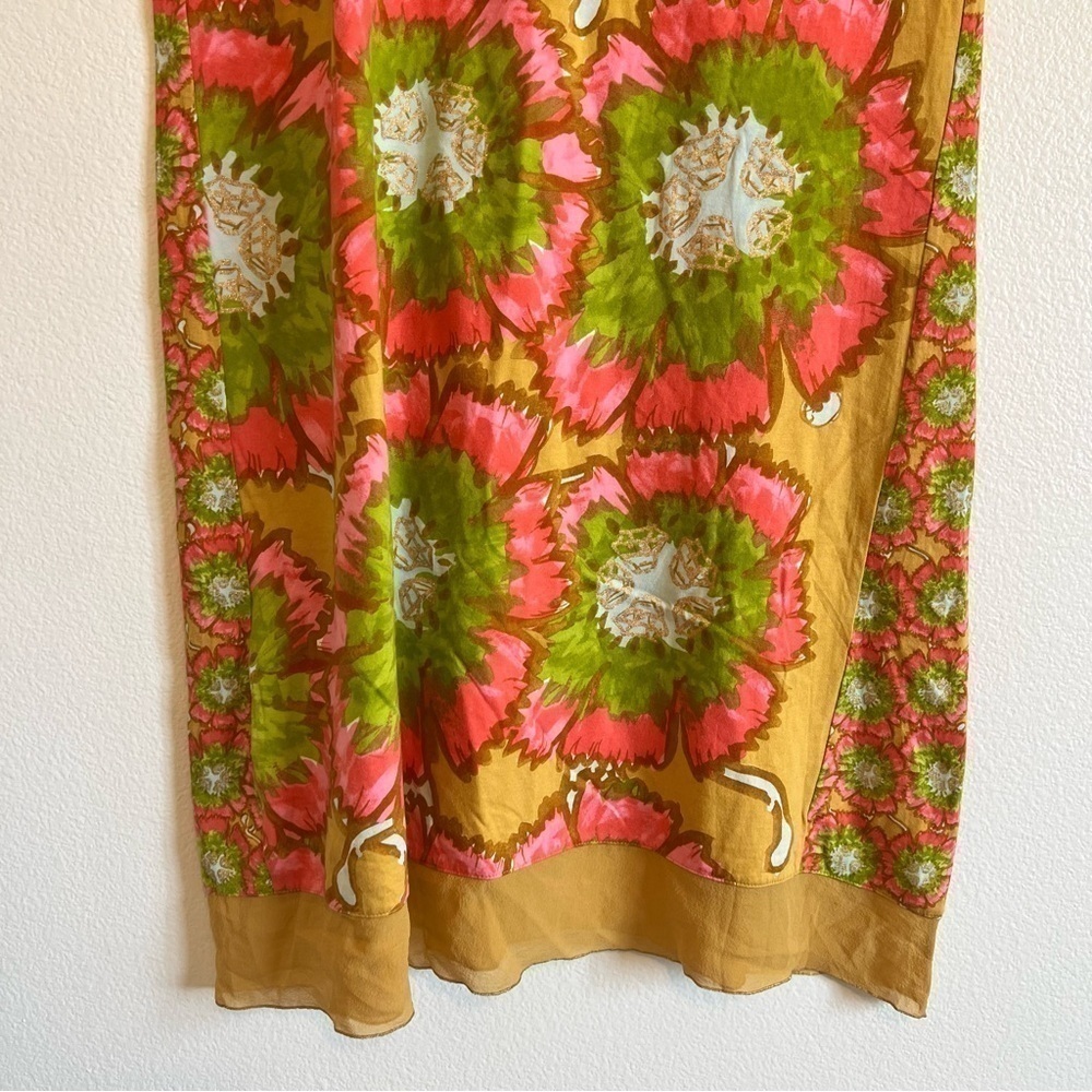 Vintage Tsumori Chisato Multicolor Floral Dress 2 - Picture 7 of 10